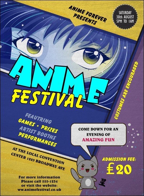 Anime Invitation