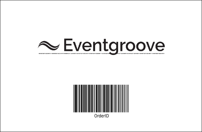 Grey Prom Drink Ticket Product Back