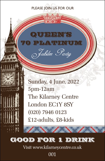 Queen's Platinum Jubilee Drink Ticket 01