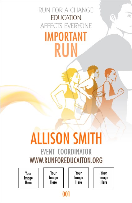 Run for a Cause Orange Drink Ticket