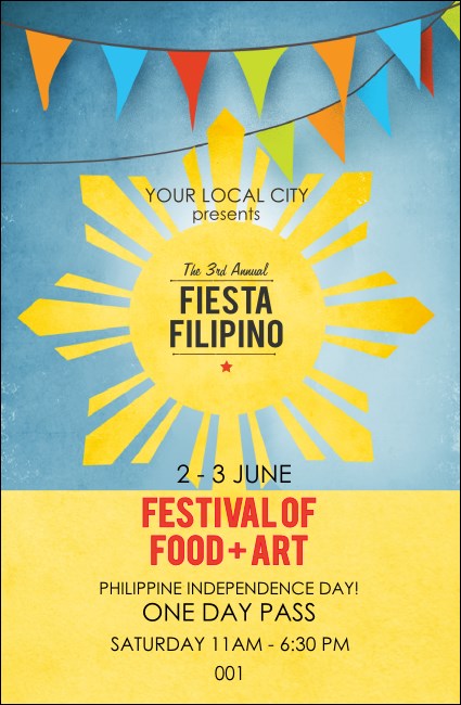 Filipino Fiesta Drink Ticket