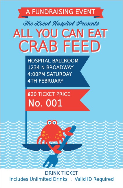 Crab Feed Drink Ticket