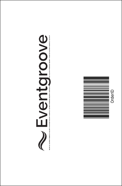 All Purpose Modern Drink Ticket Product Back
