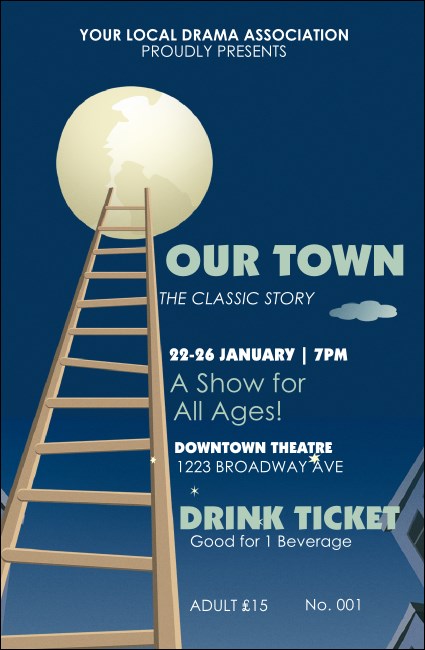 Our Town Drink Ticket