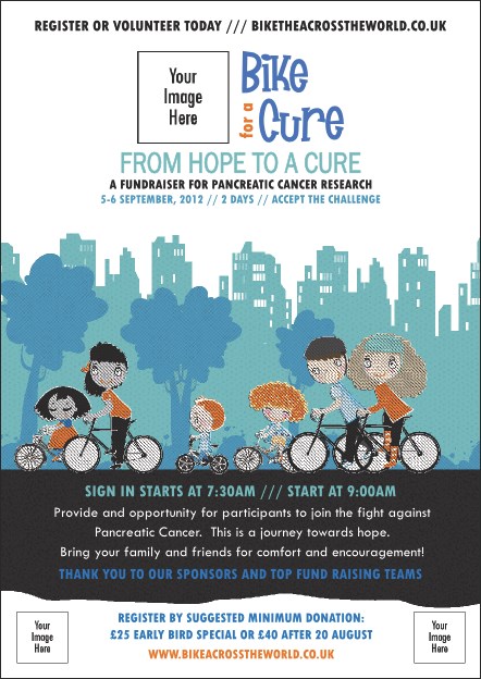 Bike for a Cause Postcard Product Front