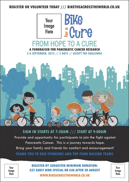 Bike for a Cause Postcard