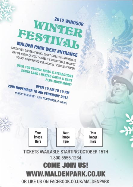 Winter Festival Postcard