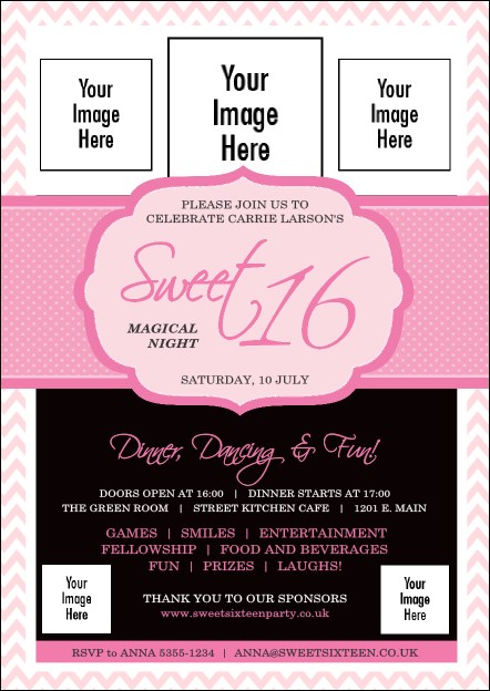 Sweet 16 Postcard