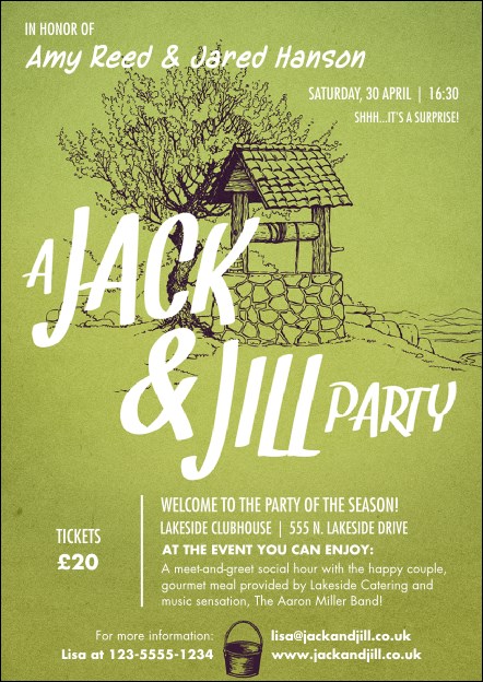 Jack and Jill 2 Postcard Product Front