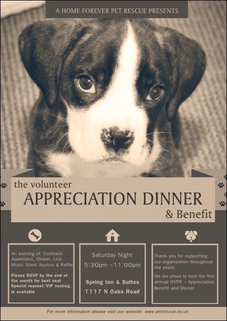Humane Society Postcard Product Front