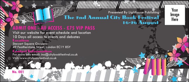 Book Festival VIP Pass Product Front