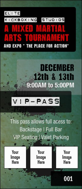 Contemporary Mixed Martial Arts VIP Pass