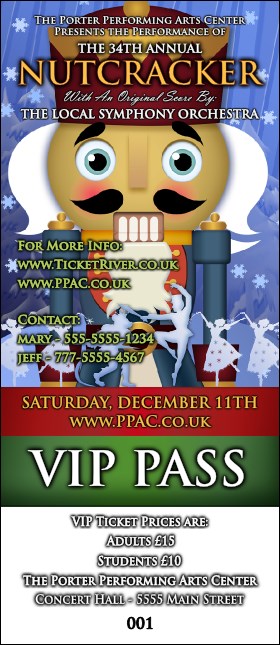 Nutcracker Ballet VIP Pass