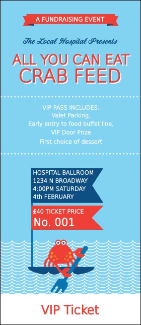Crab Feed VIP Pass Product Front