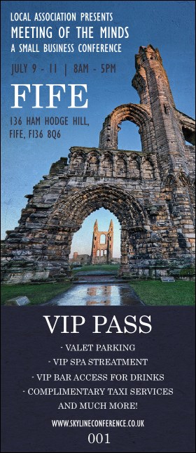 Fife VIP Pass Product Front
