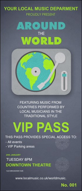 World Music VIP Pass