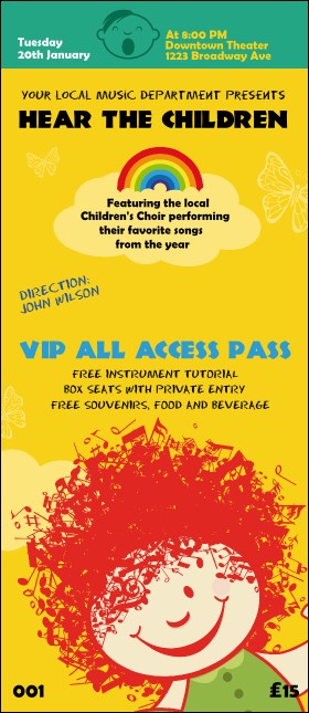 Children's Music VIP Pass