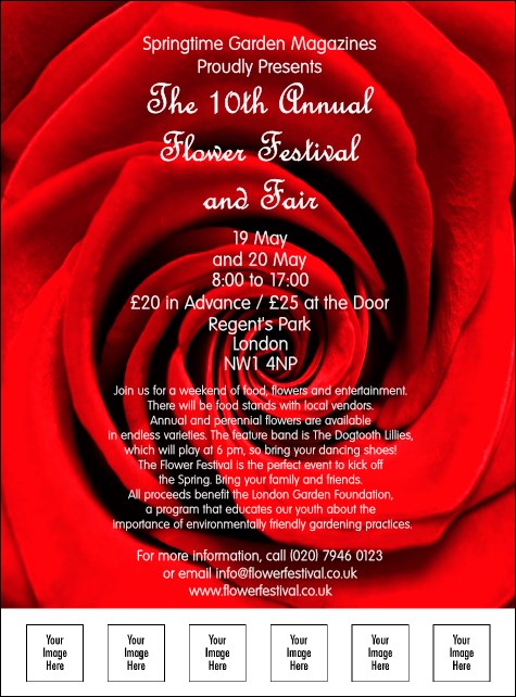 Red Rose Flyer