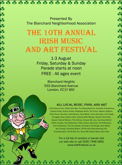 St. Patrick's Day Flyer 001