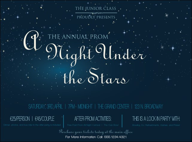 Star Theme Flyer