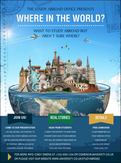 World Travel Flyer