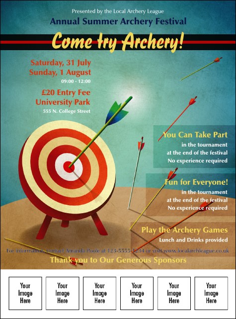 Archery Logo Flyer