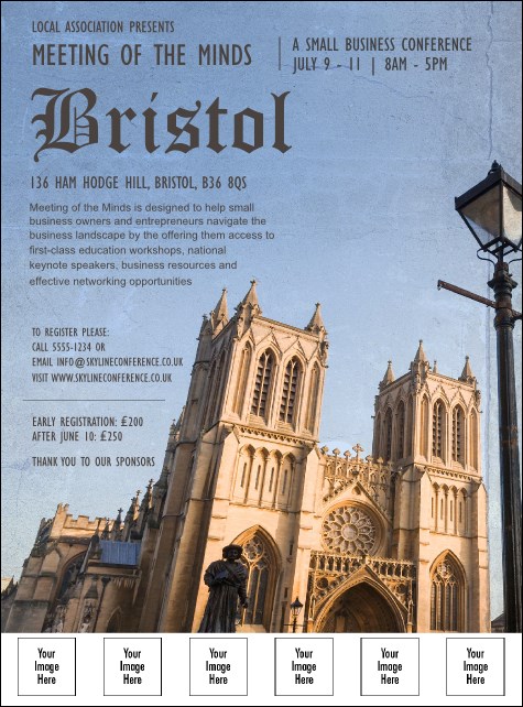 Bristol Logo-Flyer Product Front
