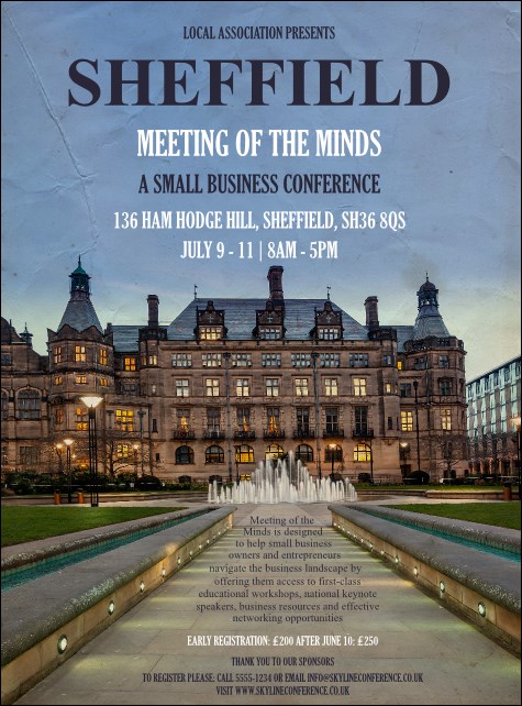 Sheffield Flyer Product Front