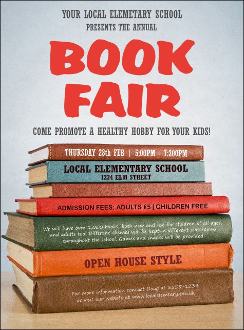 Book Fair Flyer