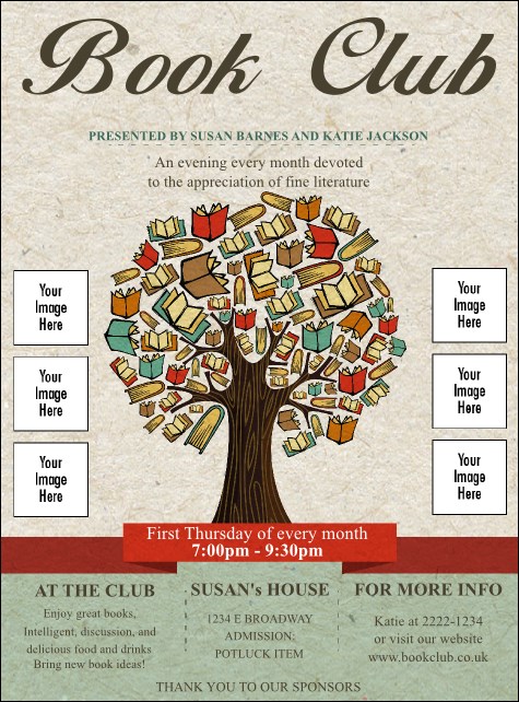 Books Logo Flyer