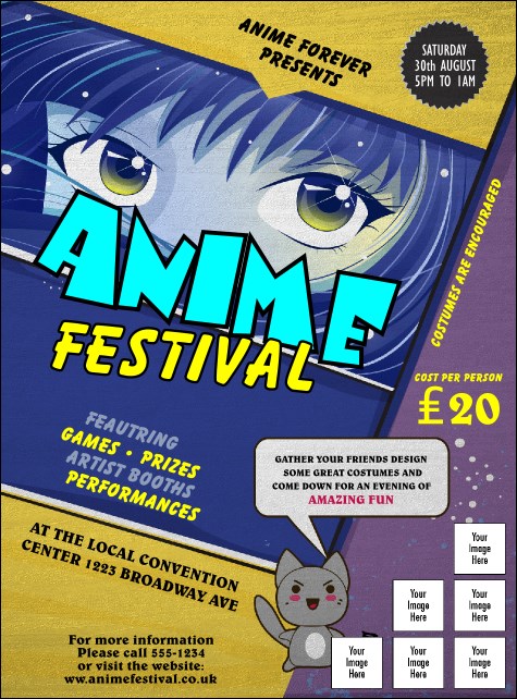 Anime Logo Flyer