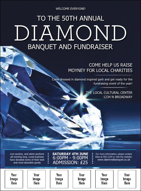 Diamond Logo Flyer