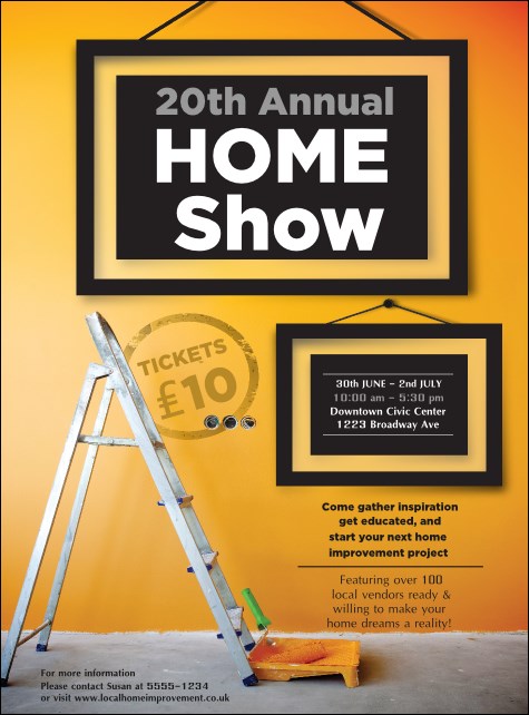 Home Makeover Flyer Product Front