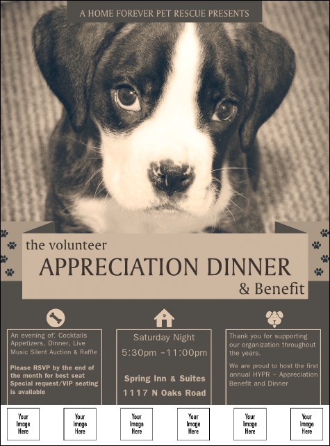 Humane Society Logo Flyer