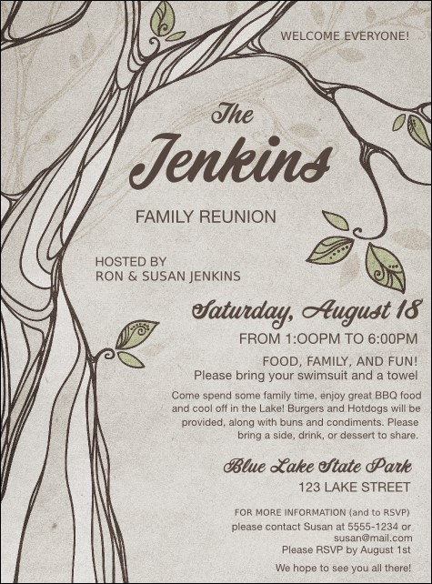 Reunion Flyer