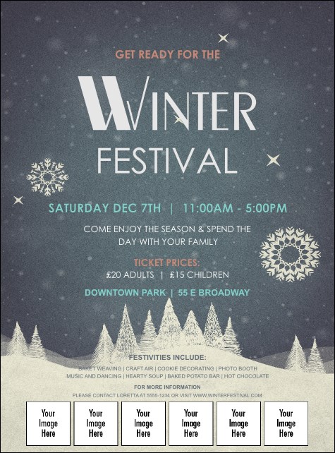 Winter Logo Flyer