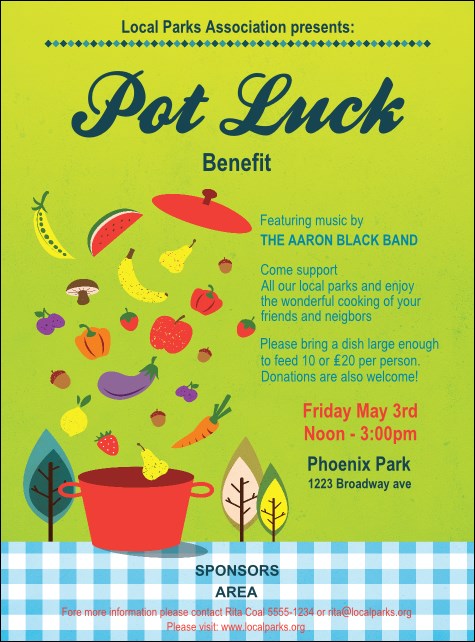 Potluck Flyer