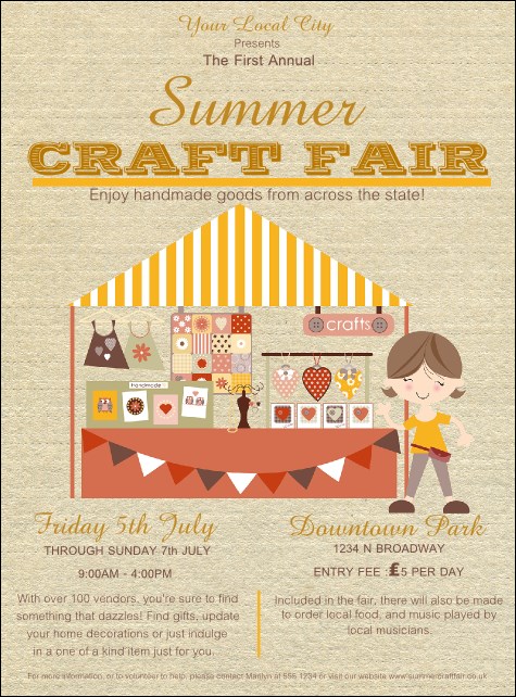 Craft Fair Flyer