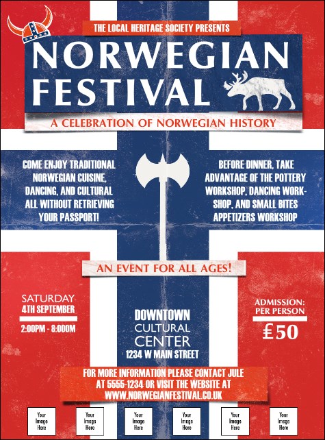 Norwegian Logo Flyer