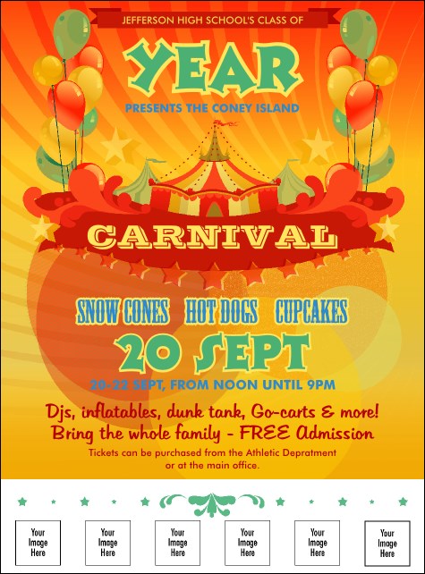 Carnival Logo Flyer