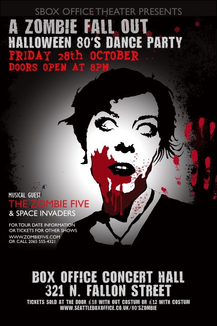 Zombie Woman Poster Product Front
