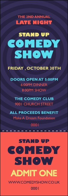 Comedy Spirals Event Ticket