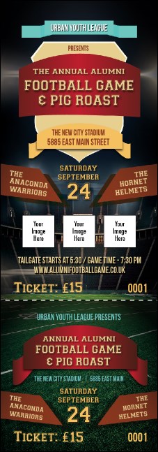 Football Lights Event Ticket