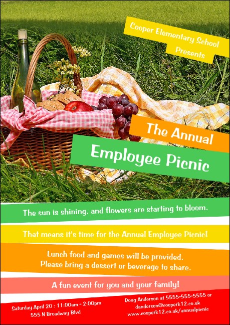 Picnic 2 Postcard Product Front