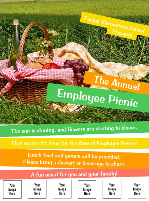 Picnic 2 Image Flyer Product Front