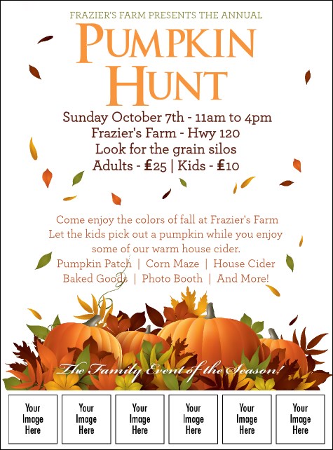 Pumpkin Patch Image Flyer