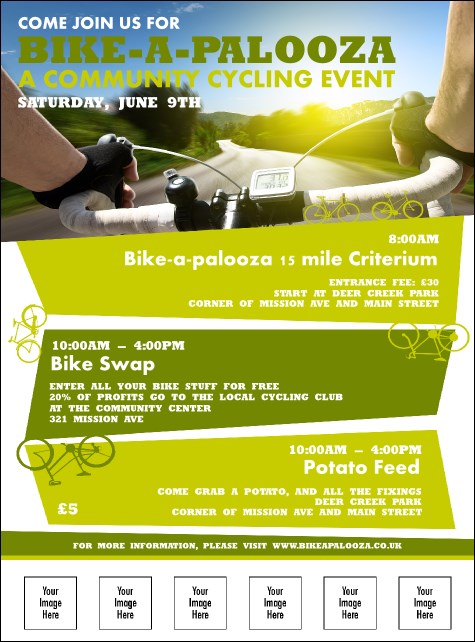 Bike A Palooza Image Flyer Product Front