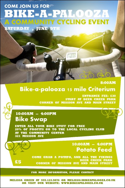 Bike A Palooza Poster