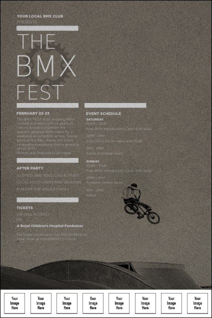 BMX Image Poster