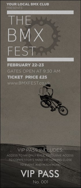 BMX VIP Pass